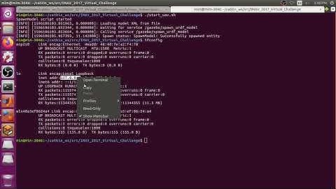 Incorporating gazebo environment with Matab through ROS.