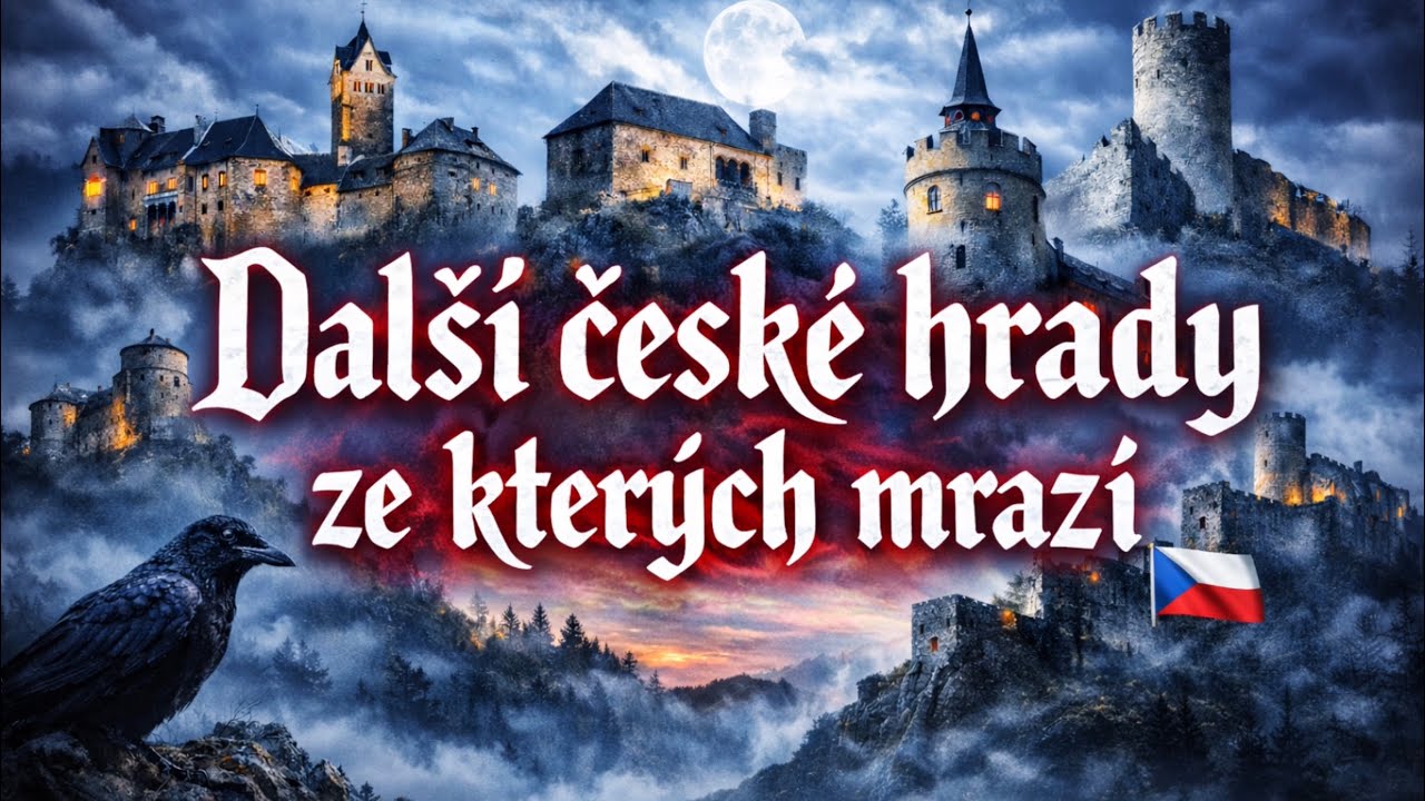 5 dalších českých hradů, ze kterých mrazí