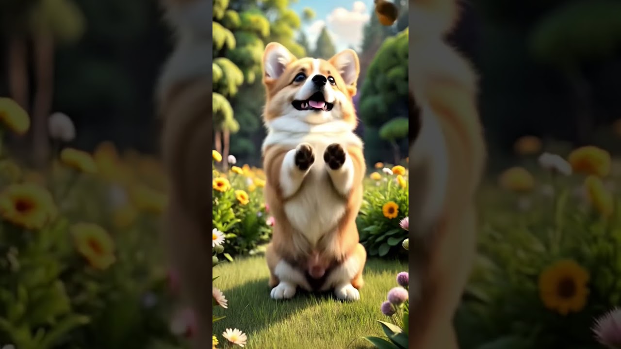 When the beat drops, my corgi pops 🕺🐾 