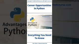 Is python a good career? #python #career