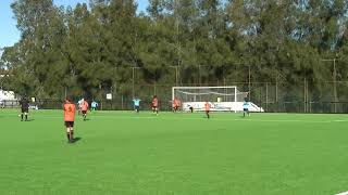 Winston Hills saves x 3 during State Cup Football u12 boys 2017