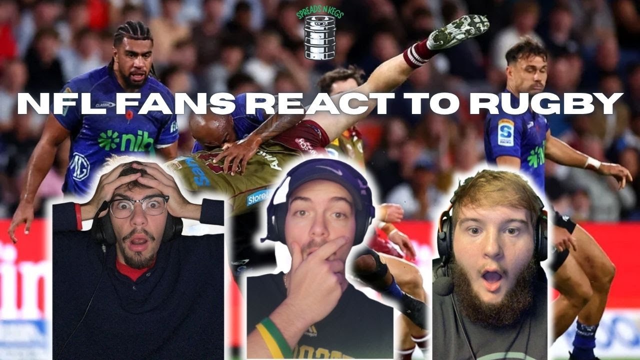 NFL Fans React to 2025 Rugby Brutal Hits and Best Moments (THIS IS CRAZY!)