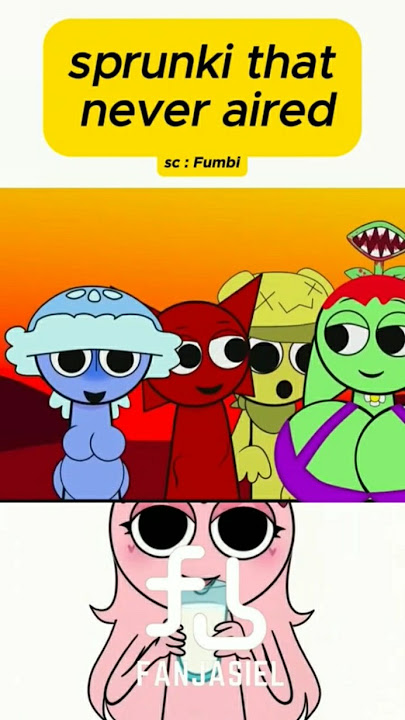 Incredibox sprunki don't ever see this by Fumbi #shorts #sprunki #animation