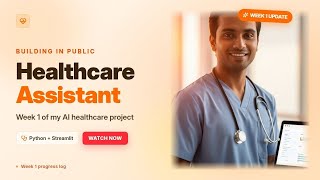 Health Assistant Project | Week 1 Progress 🚀 | Setup & First Work screenshot 4