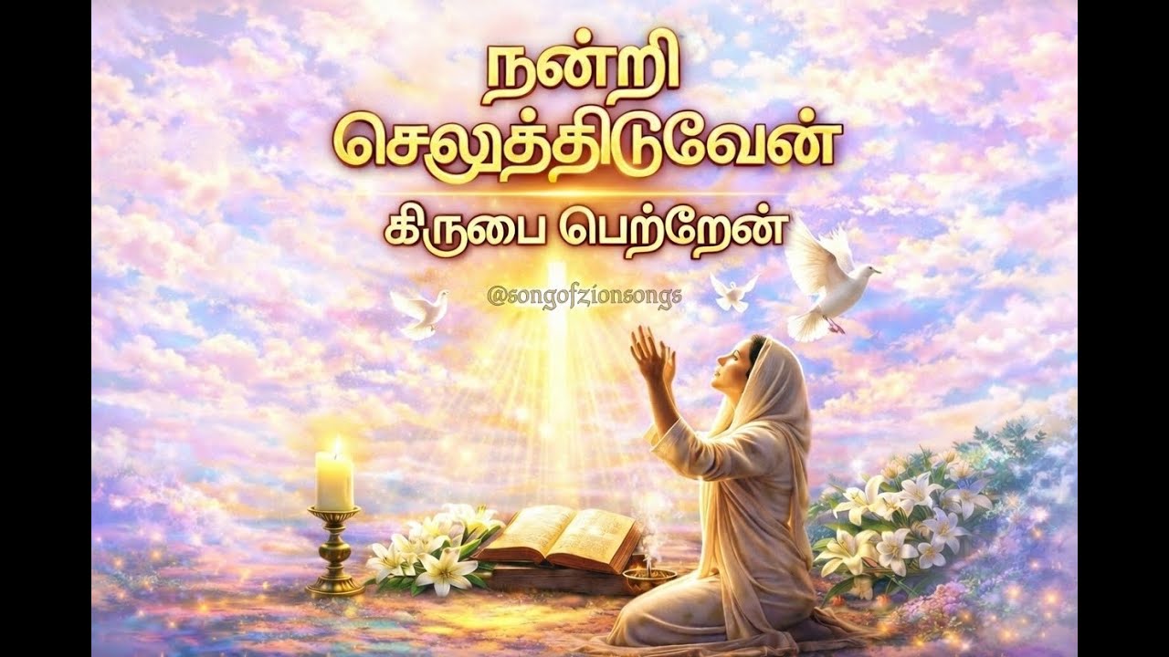 நன்றி செலுத்திடுவேன் கிருபை பெற்றேன் | Tamil Christian Thanksgiving Song | New Gospel Song 2026