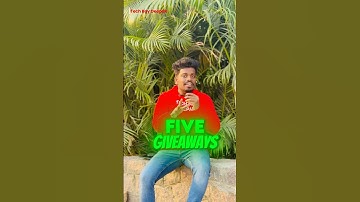 GIVEAWAY ALERT ‼️ ONLY FOR MY FOLLOWERS #giveaway #gifts #giveaways #ai #rewards #telugu