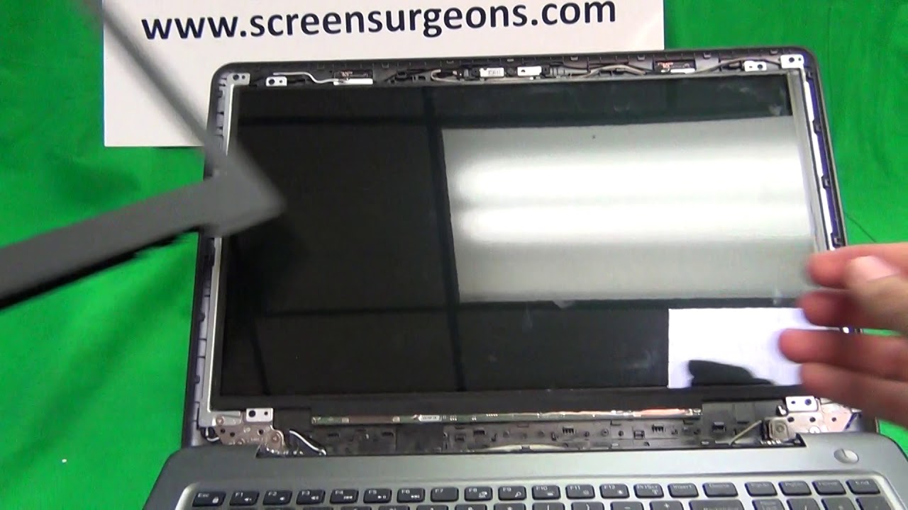 Dell Inspiron 15 5000 Series 5565 5567 P66f Laptop Screen Replacement Procedure Youtube