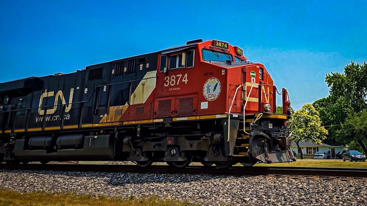 CN 3874 Aboriginal Affairs Logo and More Action on the Toledo Sub