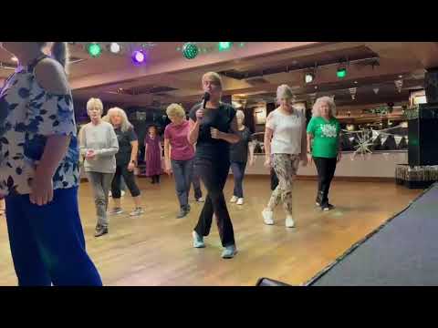 Kinda Love It  (Walkthrough) - Line Dance Demonstration with Maggie Gallagher in      Jersey