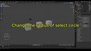 How To Change The Radius Of Select Circle In Blender Blender 5.0.1