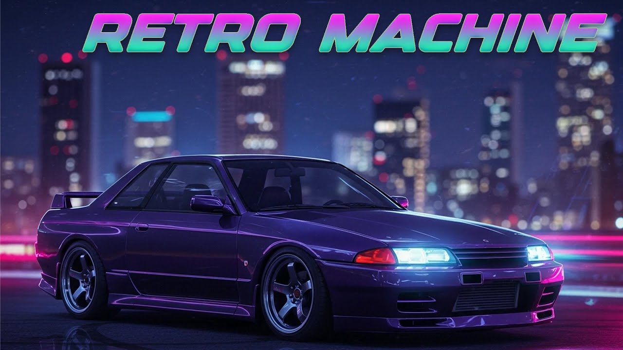 The Neon Droid - Retro Machine / Japanese Car Culture - Street Race ...