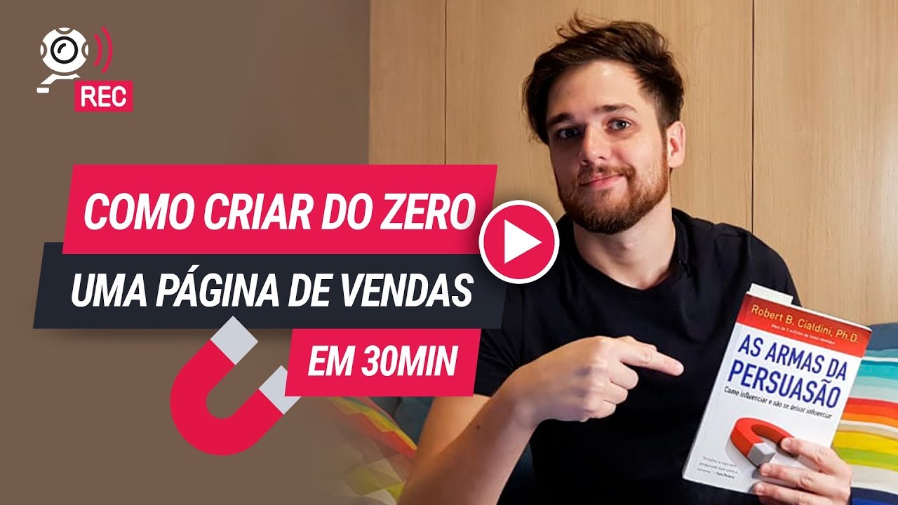 Como Criar DO ZERO uma Página de Vendas (EM 30 MIN) - YouTube