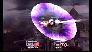 Super Smash Bros Brawl Refined 1.2h Marth VS Ike