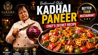 Restaurant Style Kadhai Paneer Recipe | Easy Kadhai Paneer at Home | Alkara Institute screenshot 4