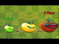 PvZ 2 Gameplay - Super Ultomato 1 Plant vs 2 Plant vs 3 Plant - Who will Win ? - Plant vs Plant