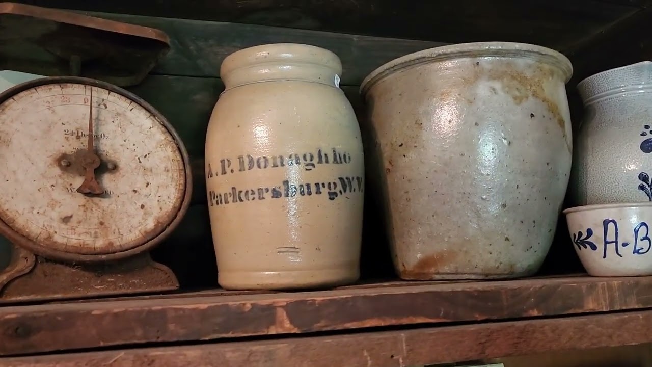 Shop for Primitive Antiques & Plants at The Cluttered Coop AND Tweed Thistle Farms - Farmstand!