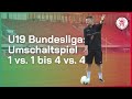 Umschaltspiel 1 vs 1 bis 4 vs 4  fussballtraining  coachbetter x ksv hessen kassel