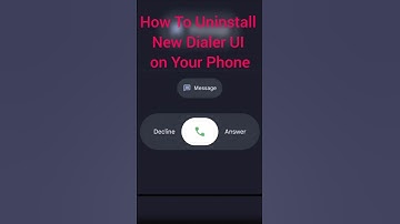 How To Remove Google Dialer Update on Your Phone | Uninstall Google Dialer #googledialer #google