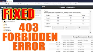 How to Fix The 403 Forbidden Error [Step by Step] ☑️