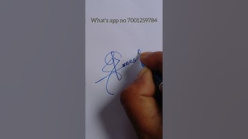 Sign your signature Ganesh #signature #handwriting #sign #art #youtubeshorts #viralreels #supersign