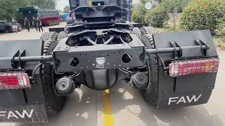 Heavy Duty Tractor Truck with CA6DM2-42 Engine 420HP