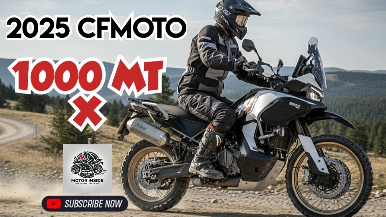 Обзор CFMOTO 1000 MT X 2025 года – идеальный мотоцикл для приключений, туризма и бездорожья 