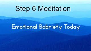 Step 6 Meditation