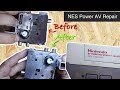 Nintendo NES Repair Faulty Rusted Power AV Unit Removal Fix Restoration