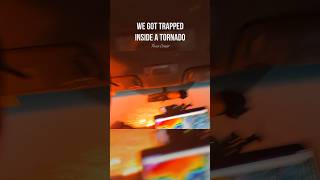 We Got Trapped Inside a Tornado #tornado #stormchasing
