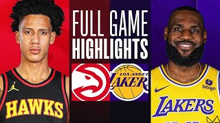Atlanta Hawks vs Los Angeles Lakers FULL GAME HIGHLIGHTS｜2023-24 NBA Season｜3/18 2024