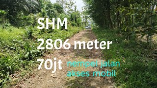 SHM 2806meter jual borong 70jt nempel jalan akses mobil listrik sentral hub Husen bis 085695039878