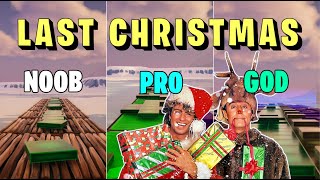 Wham! - Last Christmas - Noob vs Pro vs God (Fortnite Music Blocks)