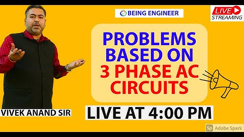 Problems based on 3 Phase AC Circuits   |   NETWORK THEORY  #GATE2021