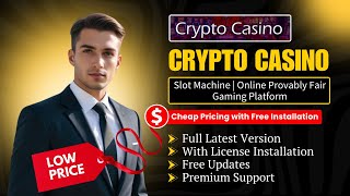 [Latest Version] Crypto Casino | Slot Machine | Online Provably Fair Gaming Platform (Cheap Price) screenshot 1