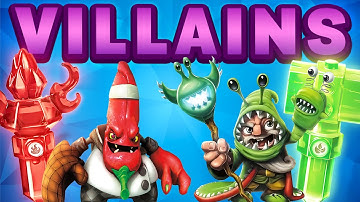 The Best Villain of Each Element in Skylanders Trap Team