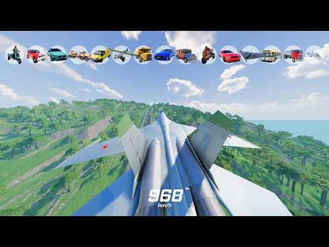 600 MPH INSTANT ACCELERATION 🚀 Which Car Survives? 💥 | BeamNG.drive