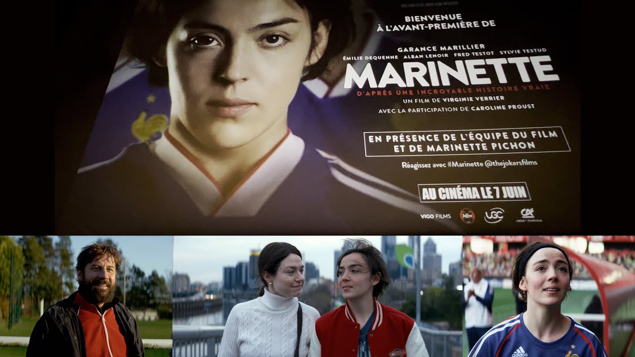 Marinette avant premiere -  UGC Ciné Cité Lille avec Marinette Pichon et Emilie Dequenne