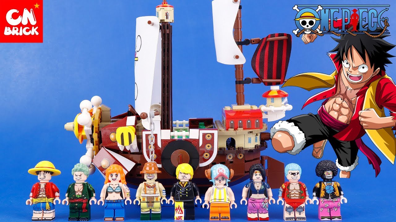 Lego One Piece Thousand Sunny Sy6299 Unofficial Lego ワンピース Lego Videos Youtube