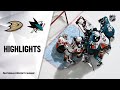 Ducks @ Sharks 2/15/21 | NHL Highlights