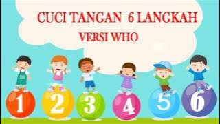 CUCI TANGAN 6 LANGKAH