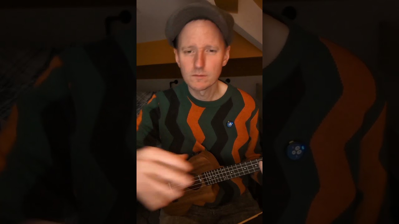 At the chime of a city clock 🕓 Nick Drake #ukulele #nickdrake