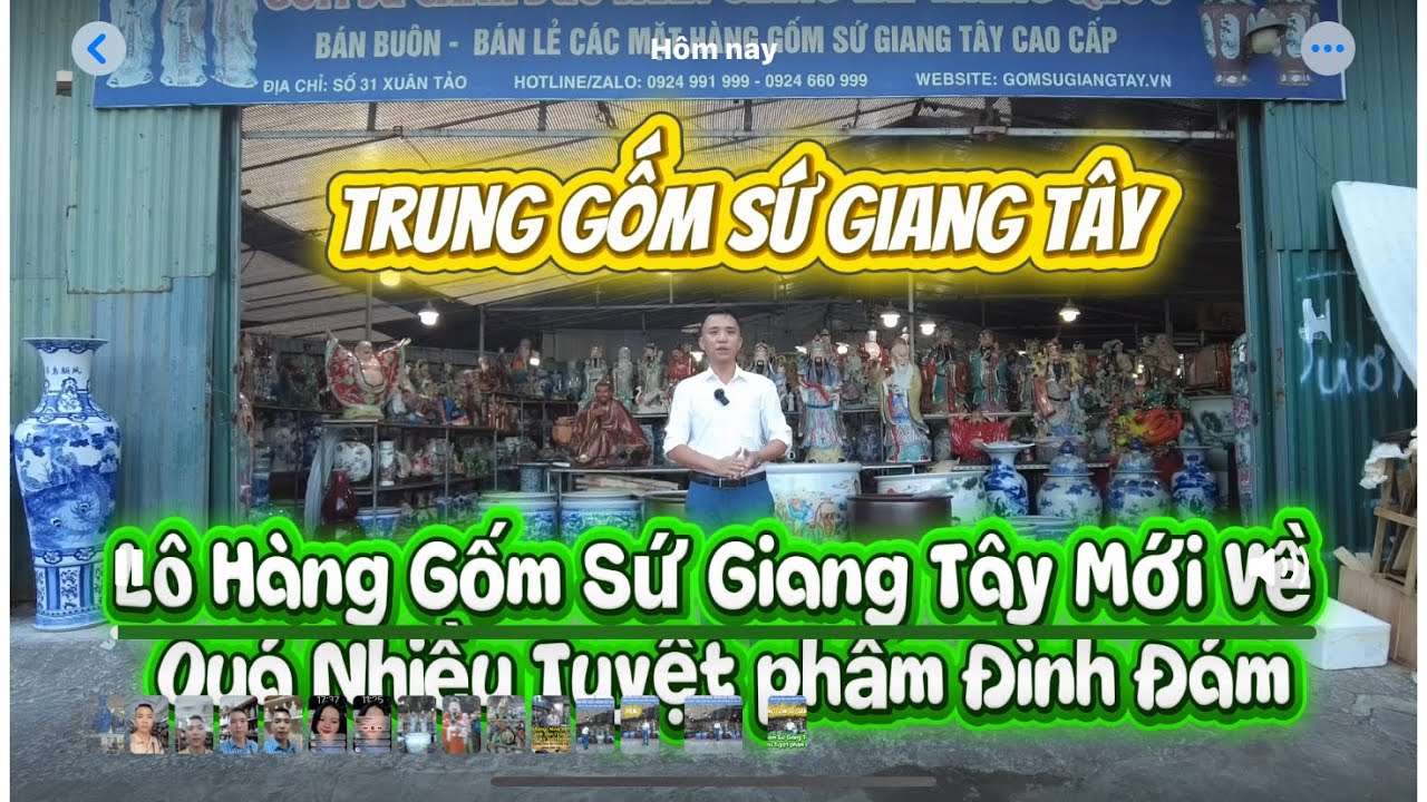 Lô Hàng Gốm Sứ Giang Tây Mới Về - Quá Nhiều Tuyệt Phẩm Đình Đám