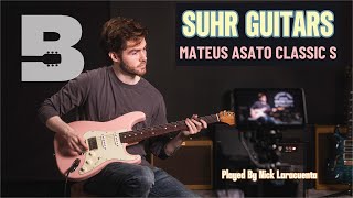 Suhr Mateus Asato Classic Signature Guitar with Dr. Z Maz 18NR Amplifier