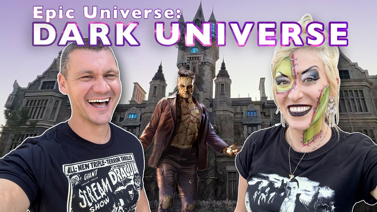 EPIC UNIVERSE: Everything In Dark Universe | Monsters Unchained, Snacks, Guide NEW Universal Orlando