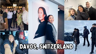 Travel Vlog @ Davos, Switzerland (the world economic forum as a creator and entrepreneur)