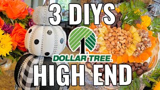 🍁*NEW* DIY Dollar Tree HIGH END FALL DECO CRAFT \\