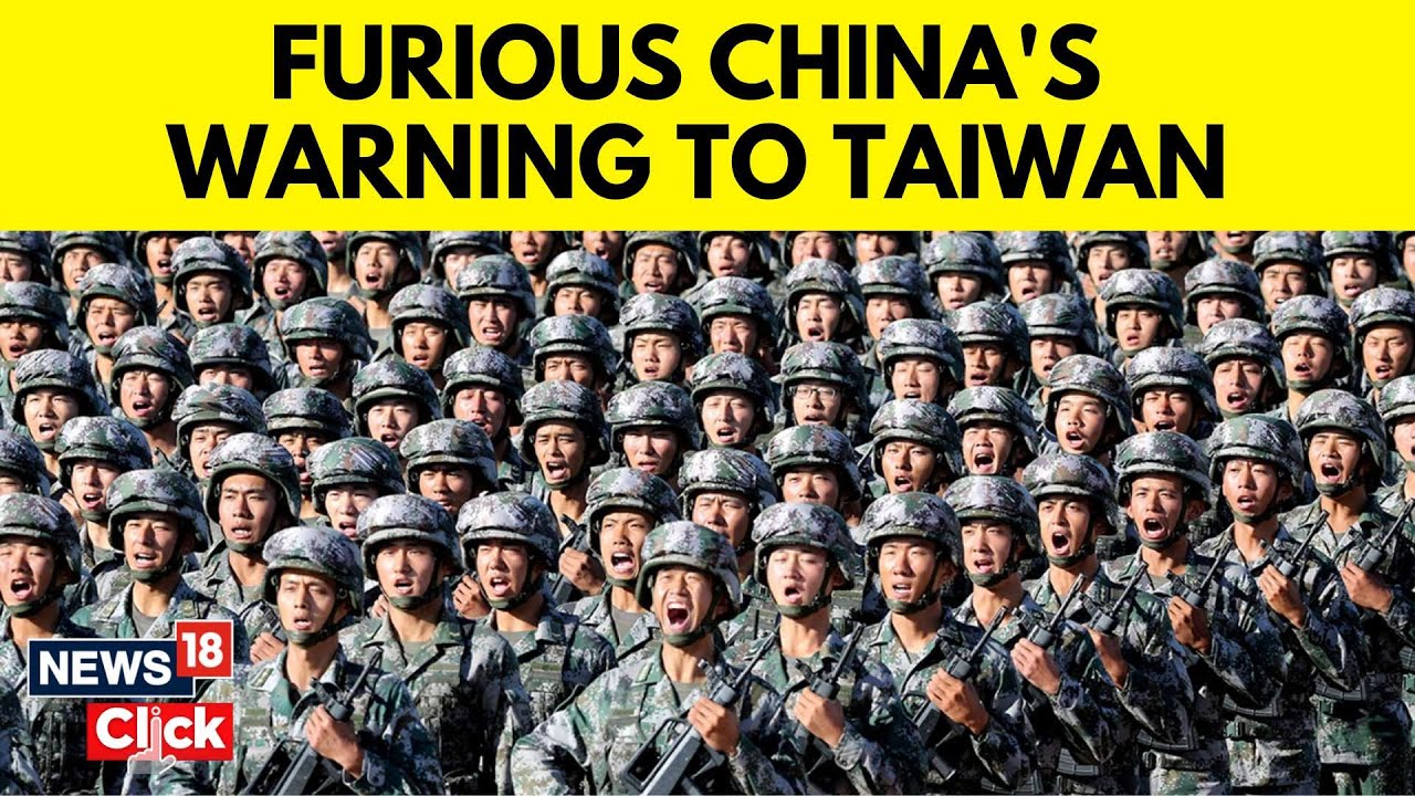 China vs Taiwan | China Holds Biggest Military Drills In A Year Around ...