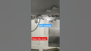 VMC Ka ATC Kase work krta Hai | cnc fanuc control #trendingshorts #ytshorts #yt #viralvideo #cnc #1m