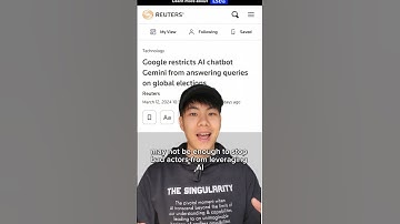 is Google making the right move? #ai #ainews #google #election #politics #misinformation #aisafety