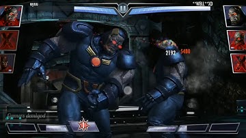 #onlinebattle Injustice gods among us Hack / glitch - play with 2 same characters in online battle